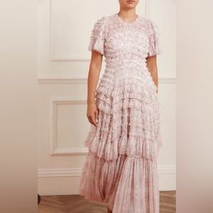 Vintage ditsy valentine gown